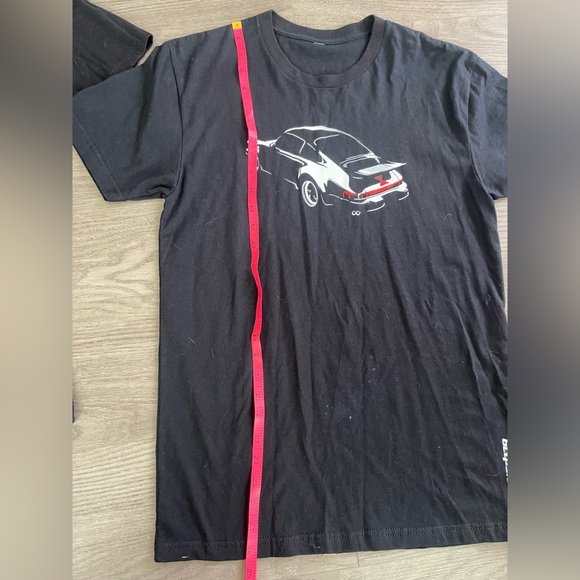 Blipshift Black Car Racing Car Short Sleeve T-Shirts Bundle Lot of 2 - Picture 8 of 9